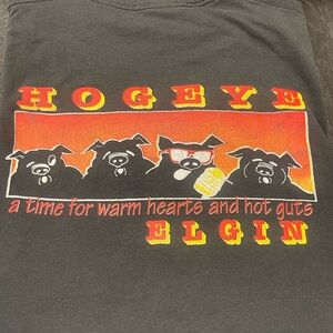 Vintage single stitch screen stars best HOGEYE ELGIN Tshirt 3XL